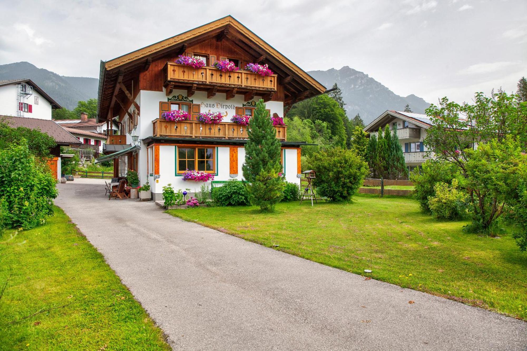 Ferienwohnung Alpspitze Grainau Exteriér fotografie